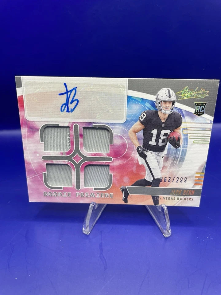 Jack Bech 2025 Panini Rookie Premier Rookie Patch Auto. /299