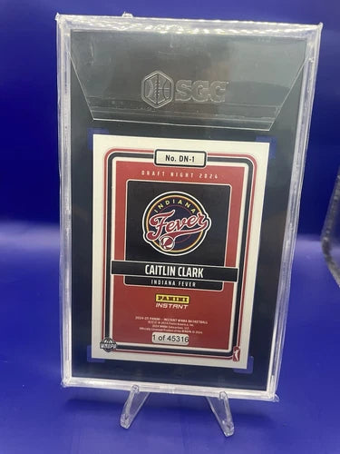 Caitlin Clark RC Panini Instant 2024-2025 Draft Night DN-1