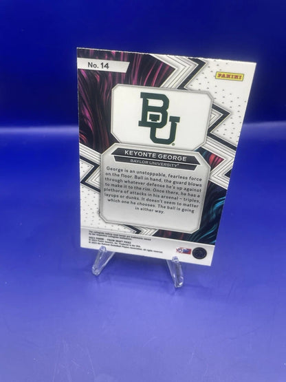 Keyonte George 2023 Panini Prizm Draft Picks Fearless Rookie
