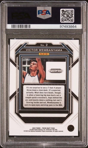 Victor Wembanyama RC Prizm Draftpicks