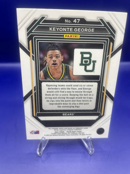 Keyonte George 2023 Panini Prizm Rookie Card