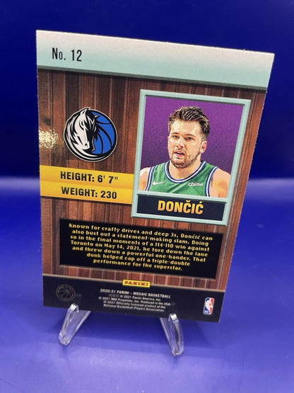 Luka Doncic 2020 Panini Mosaic Basketball Jam Masters #12