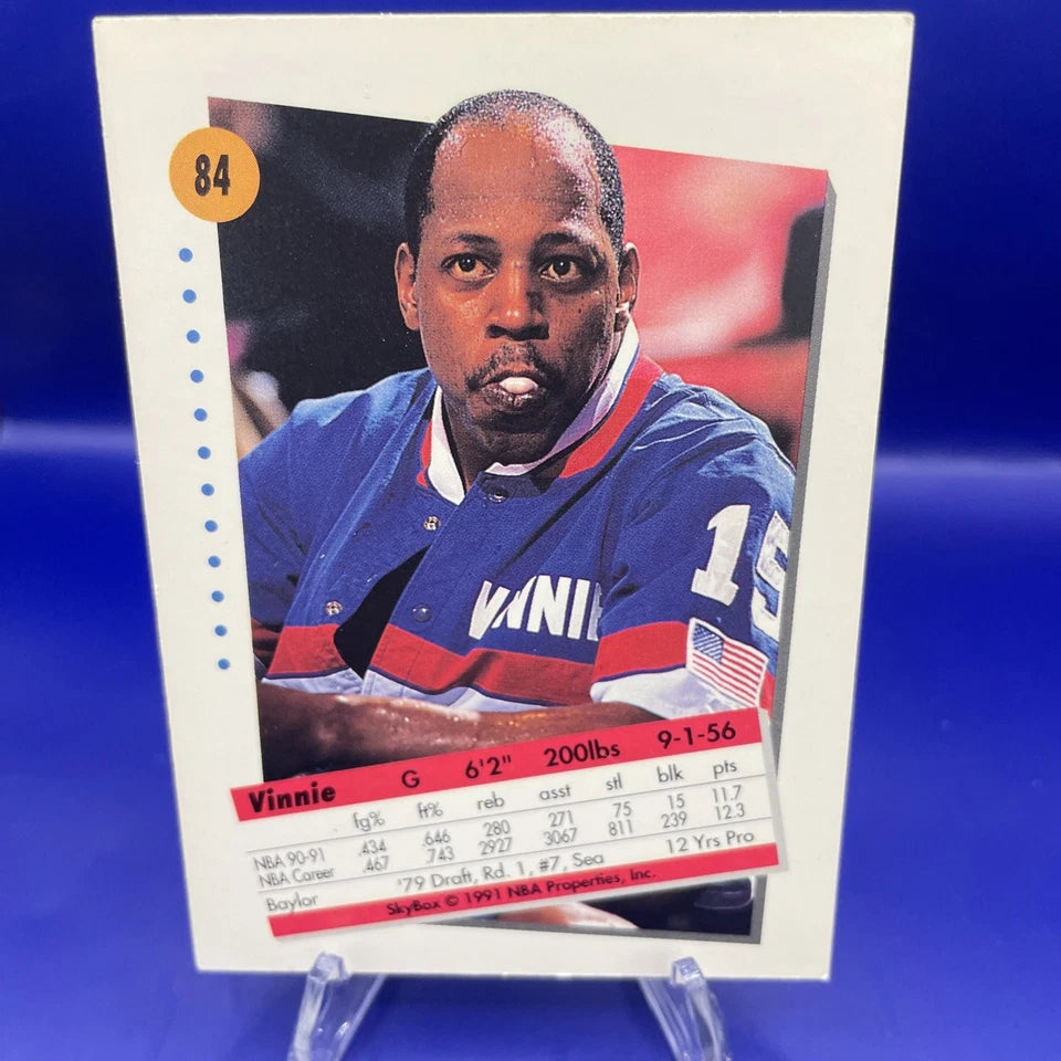 1991-92 Skybox - Vinnie Johnson #84