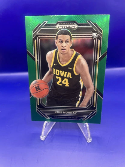 Kris Murray 2023 Panini Green Prizm Rookie Card