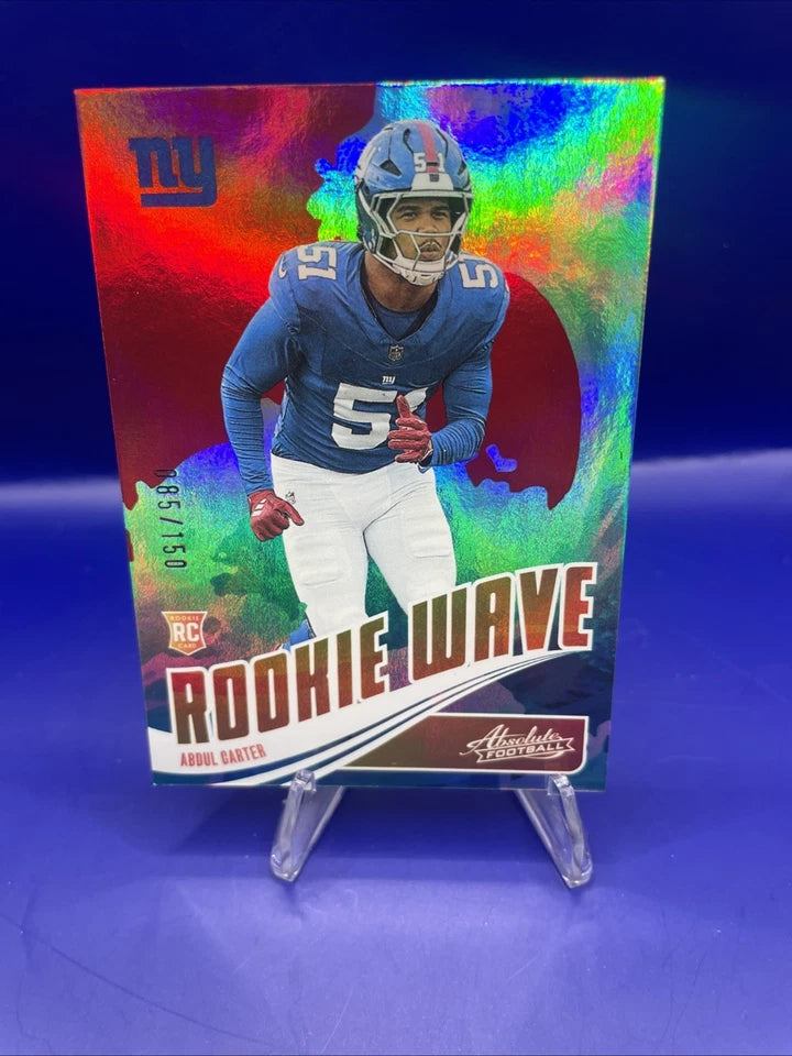 Abdul Carter 2025 Panini Absolute Rookie Card /150