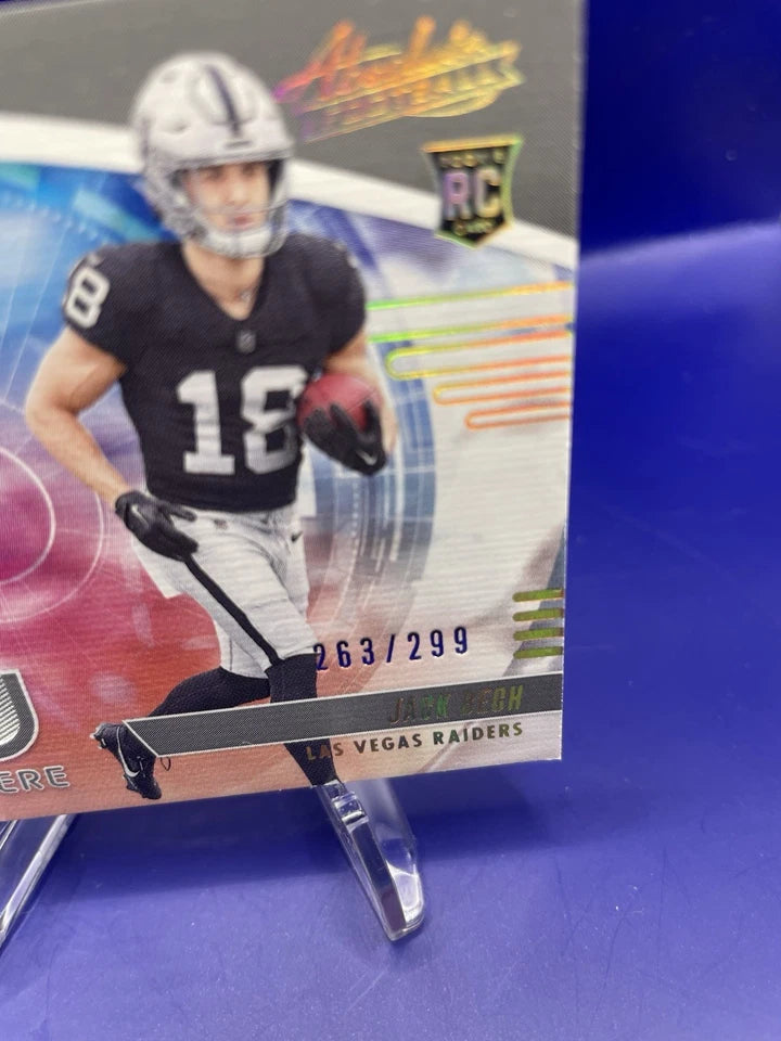 Jack Bech 2025 Panini Rookie Premier Rookie Patch Auto. /299