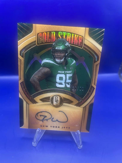 Quinnen Williams Panini Gold Strike Auto /99