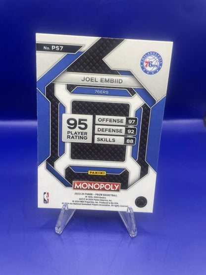 Joel Emblid 2023 Panini Prizm Monopoly