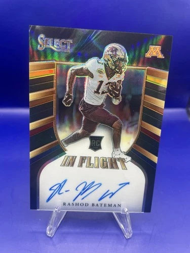 Rashod Bateman 2021 Panini Select In Flight Rookie Auto /40