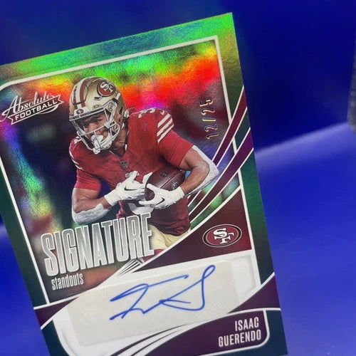 Issac Guerendo 2025 Panini Absolute Signature Standouts /25🔥🔥🔥🔥🔥