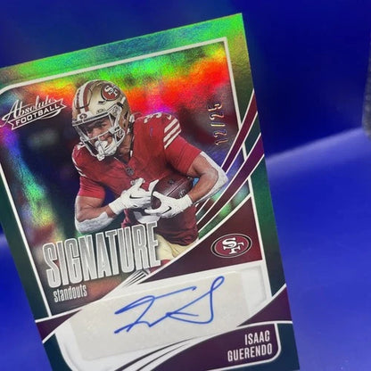 Issac Guerendo 2025 Panini Absolute Signature Standouts /25🔥🔥🔥🔥🔥
