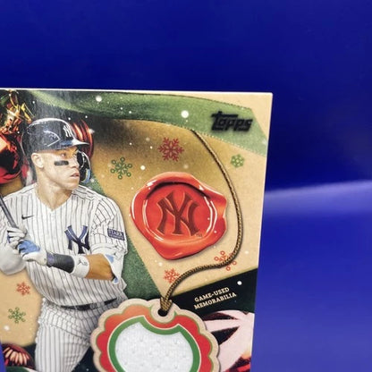 Aaron Judge RC-AJ Relic Jersey Card Pinstripe NY Yankees