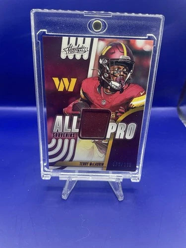Terry McLaurin 2025 Panini Absolute All Pro Souvenirs Patch