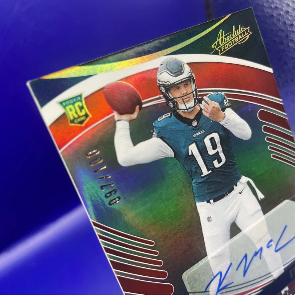 Kyle McCord 2025 Panini Absolute. Rookie Auto /100