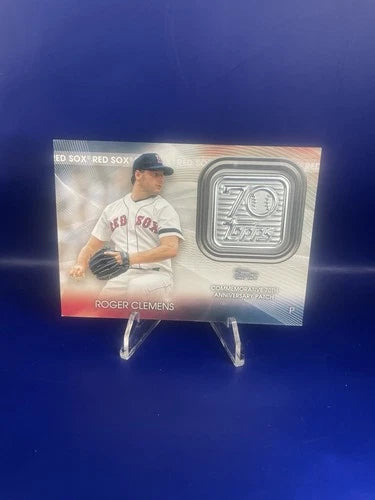 Roger Clemens Topps Commemorative Anniversary Patch T70P-RCL