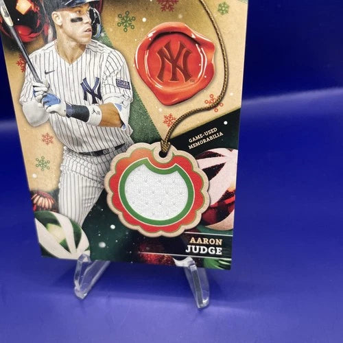 Aaron Judge RC-AJ Relic Jersey Card Pinstripe NY Yankees