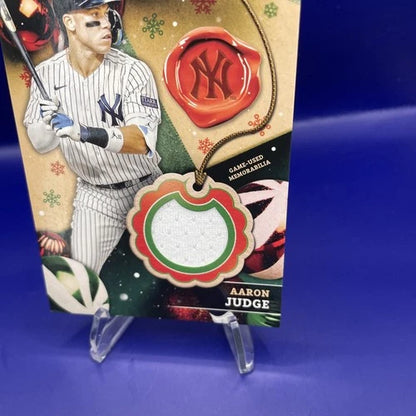 Aaron Judge RC-AJ Relic Jersey Card Pinstripe NY Yankees