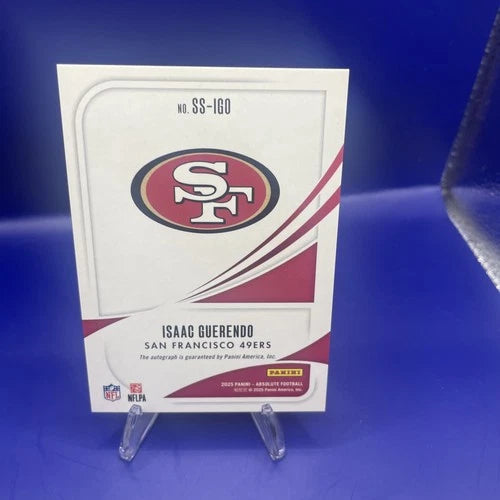 Issac Guerendo 2025 Panini Absolute Signature Standouts /25🔥🔥🔥🔥🔥