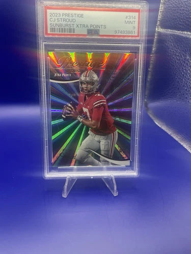 CJ Stroud RC Panini Prestige Sunburst Xtra Points Rookie Card