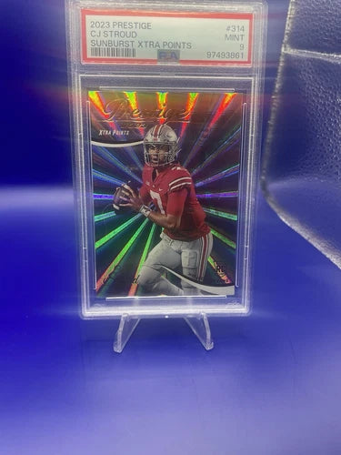 CJ Stroud RC Panini Prestige Sunburst Xtra Points Rookie Card