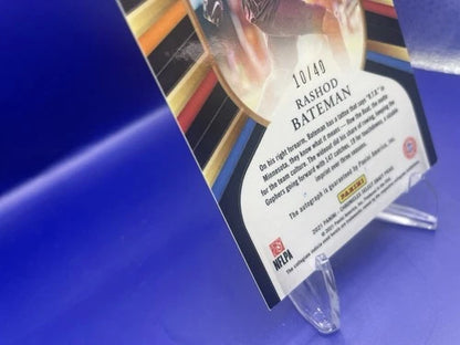 Rashod Bateman 2021 Panini Select In Flight Rookie Auto /40