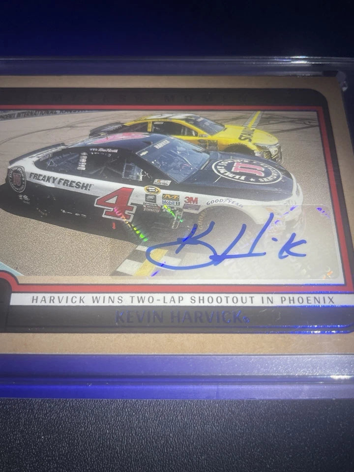 2025 Panini Turn Four Todd Gilliland /49 Auto Kevin Harvick Auto /49 and more