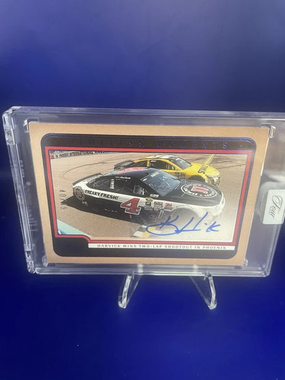 2025 Panini Turn Four Todd Gilliland /49 Auto Kevin Harvick Auto /49 and more