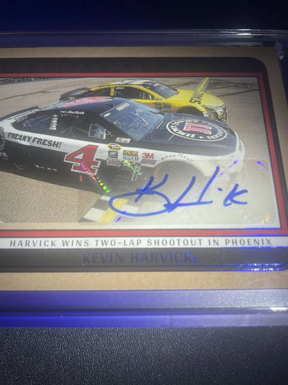 2025 Panini Turn Four Todd Gilliland /49 Auto Kevin Harvick Auto /49 and more